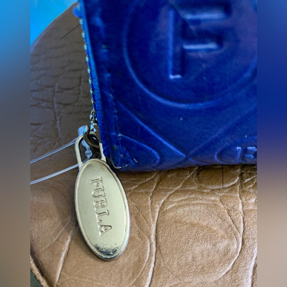 🍀Wallet Furla🍀Blue🍀#CB5 - Picture 5 of 15
